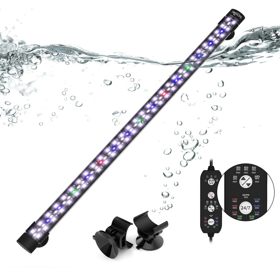 Planted Aquarium Cycling - Submersible Aquarium Light for 24 to