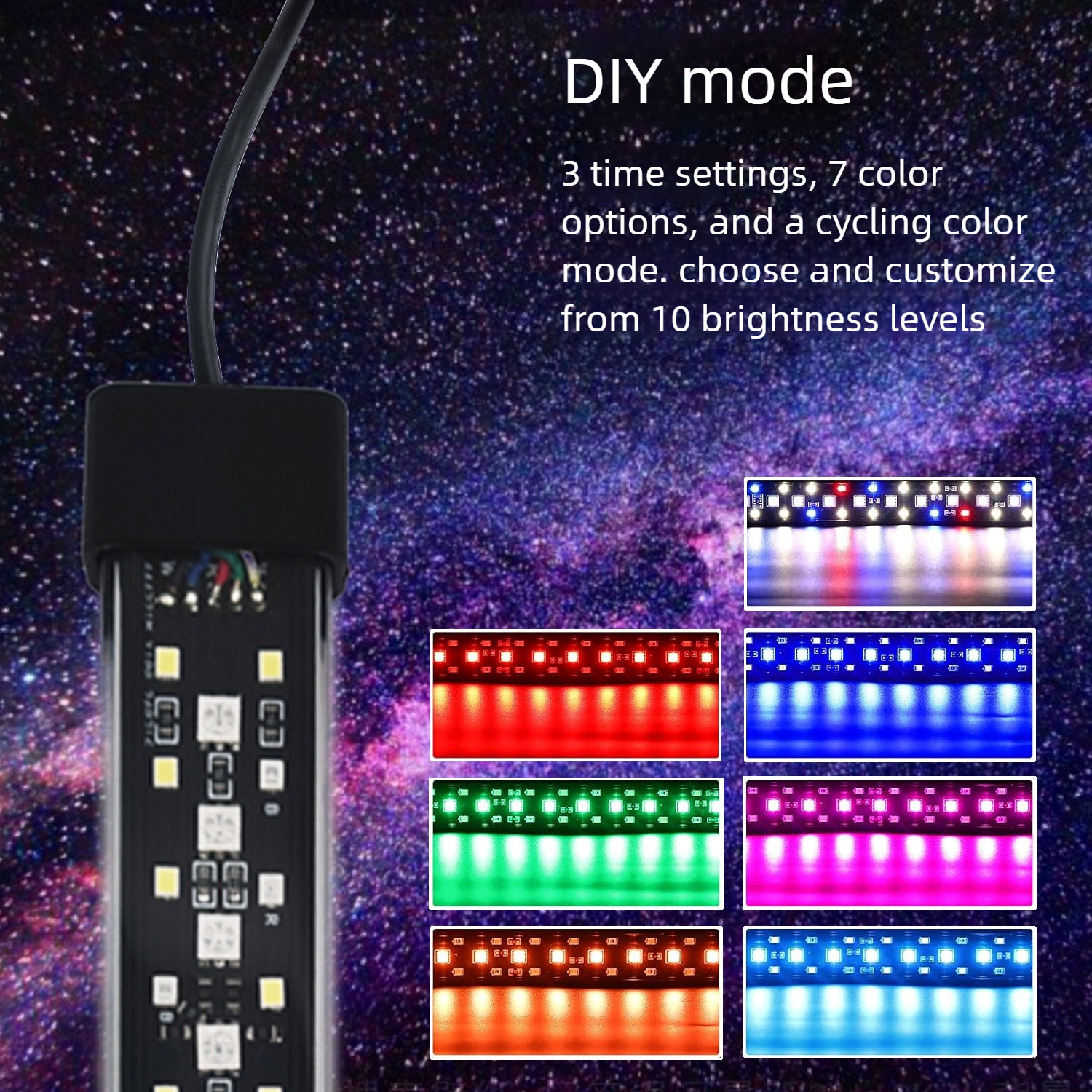 Planted Aquarium Cycling - Submersible Aquarium Light, 24/7 Cycle Aquatic