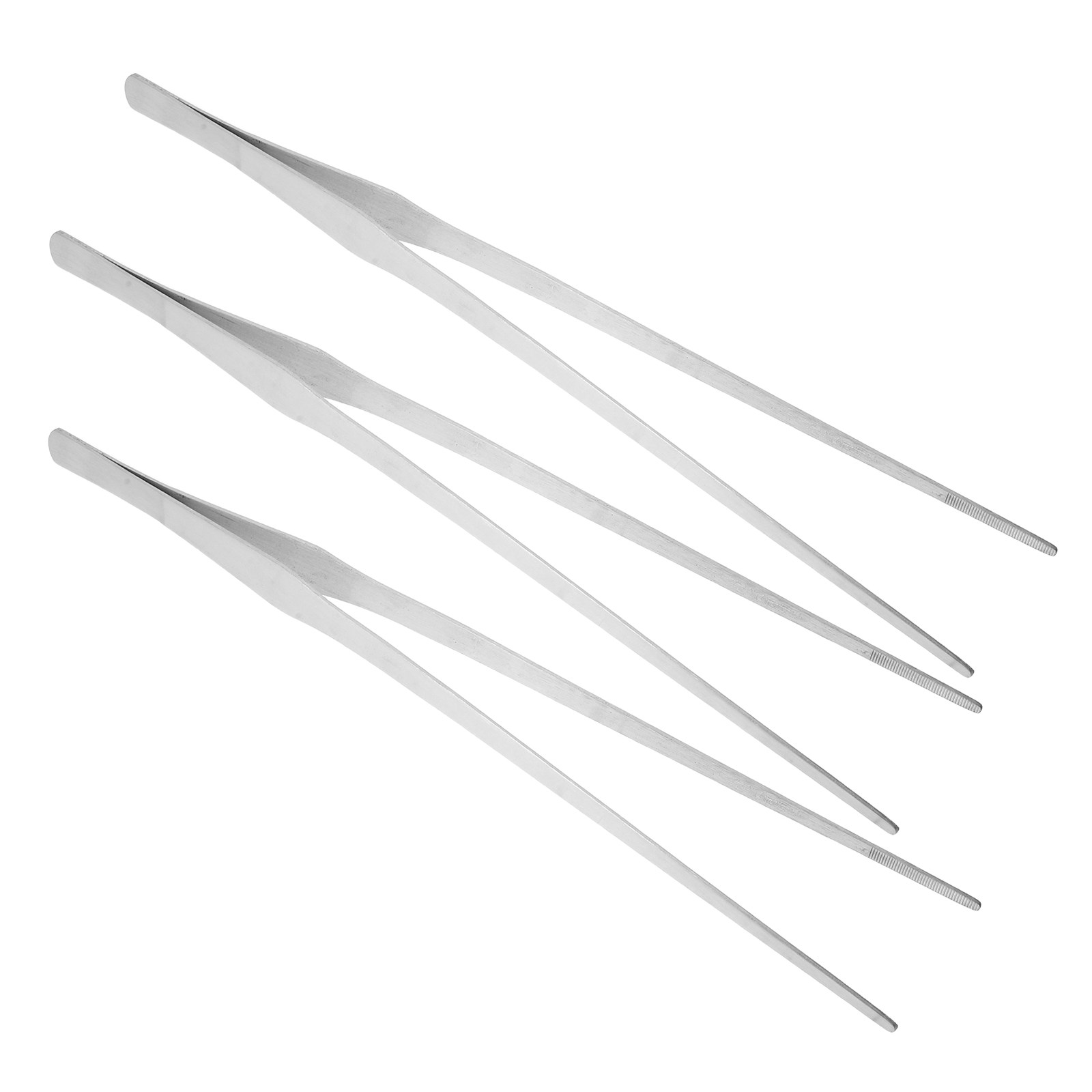 Planted Aquarium Aquascape - 3Pcs Stainless Steel Feeding Tweezers Reptile