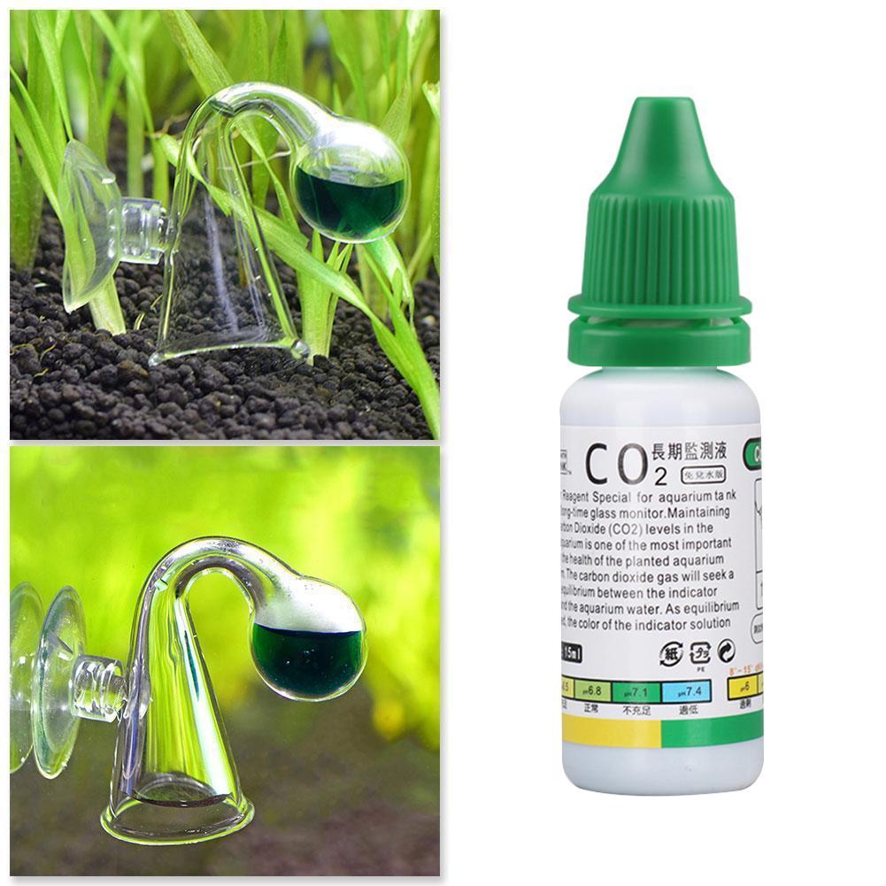 15ml Fish Tank CO2 Diffuse Gla - Glass Co2 Drop Checker 评论和价格