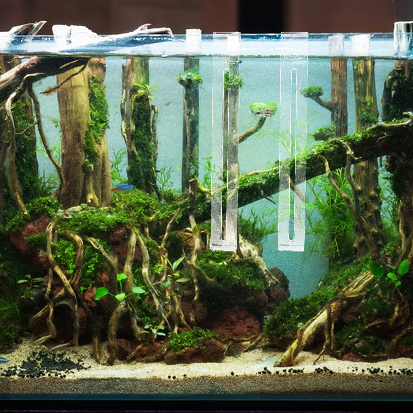 2Pcs Lightweight Sturdy Plasti - Aquarium Planted Tank Setup 评论和价格