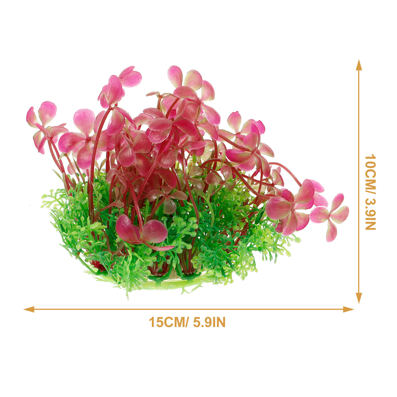 4 Leaf Clover Aquarium Decorat - Aquarium Planted Tank Setup 评论和价格
