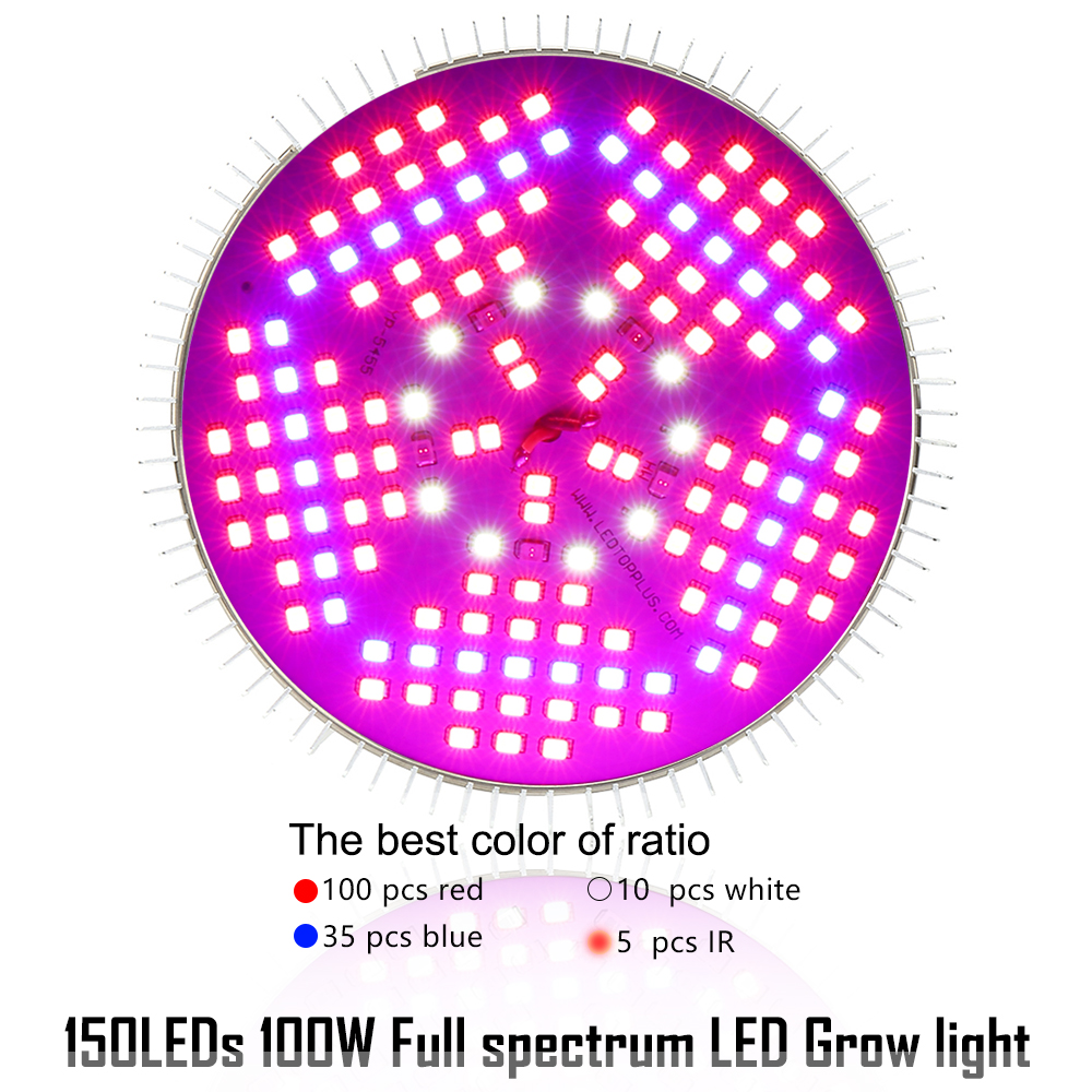 100W Full Spectrum LED Grow Li - Aquarium Plant Seeds 评论和价格