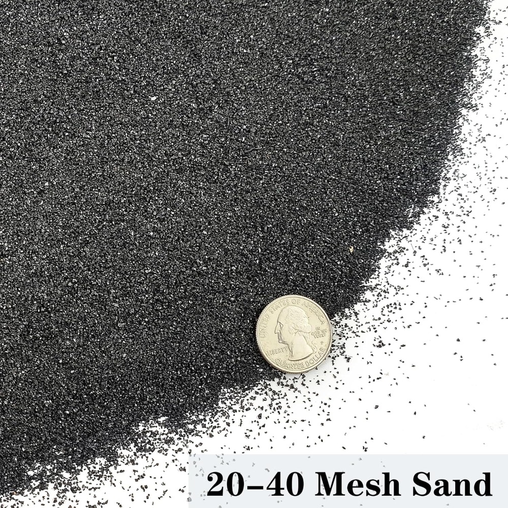 Black Aquarium Sand 2lbs, Fine - Planted Aquarium Aquascape 评论和价格