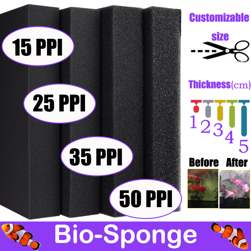 15/25/35/50PPI Aquarium Bioche - Aquarium Planted Filter 评论和价格