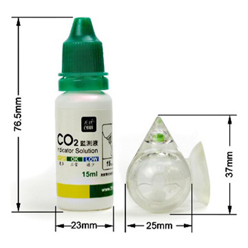 CO2 Drop Checker Aquarium Moni - Glass Co2 Drop Checker 评论和价格