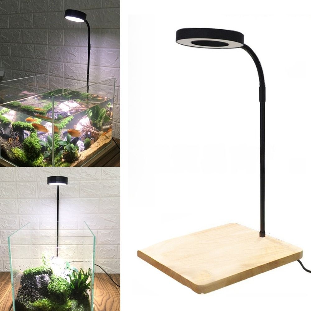 10W Fish Tank LED Lamp Retract - Aquarium Plant Growth 评论和价格