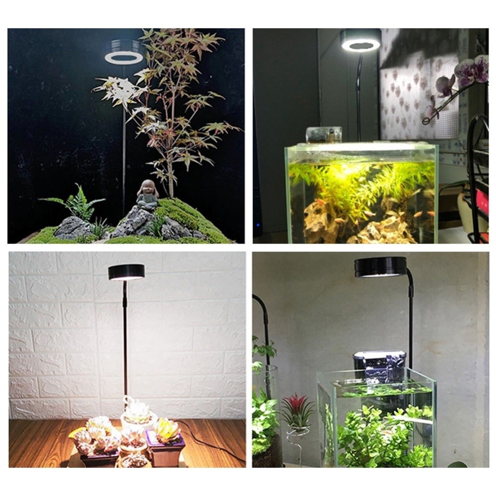 10W Fish Tank LED Lamp Retract - Aquarium Plant Growth 评论和价格