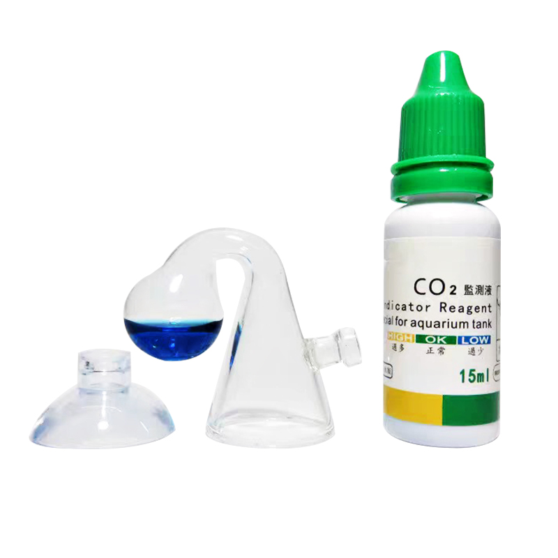 Aquarium CO2 Indicator DIY Fis - Glass Co2 Drop Checker 评论和价格