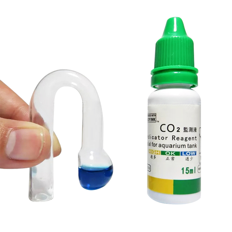 Aquarium CO2 Indicator DIY Fis - Glass Co2 Drop Checker 评论和价格