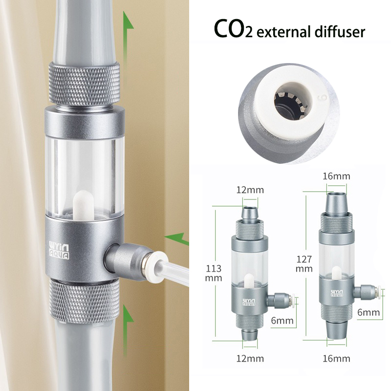 Aquarium CO2 Diffuser Observab - Glass Co2 Drop Checker 评论和价格