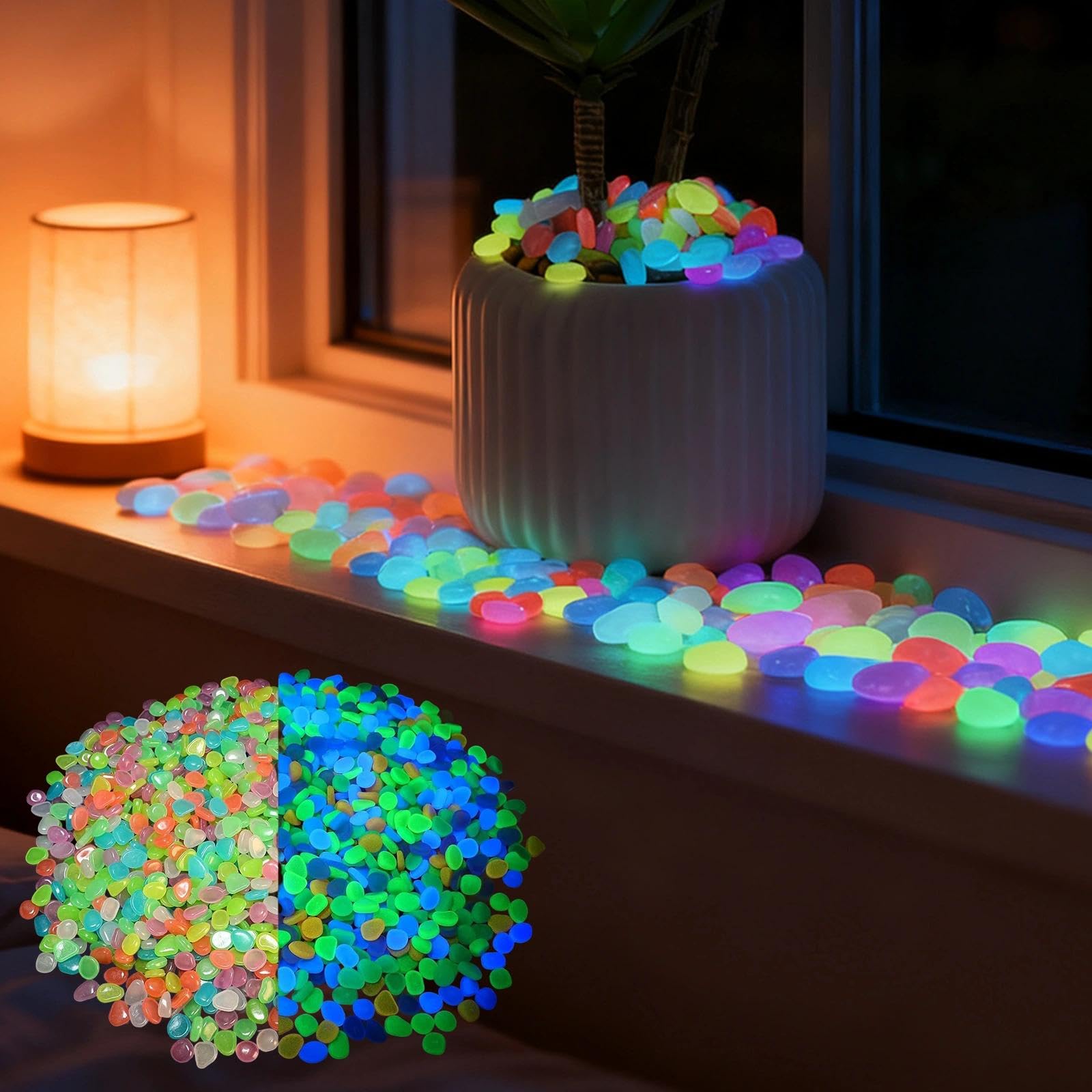 Potted Plants Glow In The Dark - Aquarium Plant Ornament 评论和价格