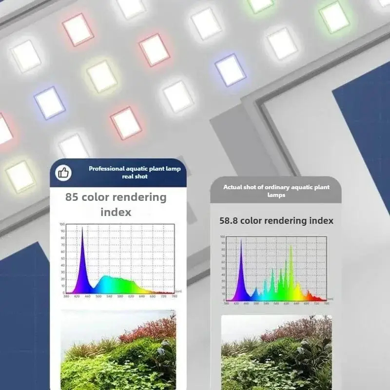 Full Spectrum LED Aquarium Lig - Aquarium Plant Growing 评论和价格