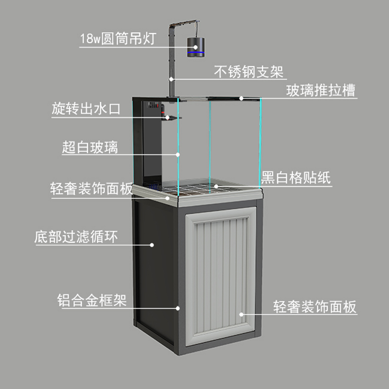 Square tank bottom filter ultr - Aquarium Planted Filter 评论和价格