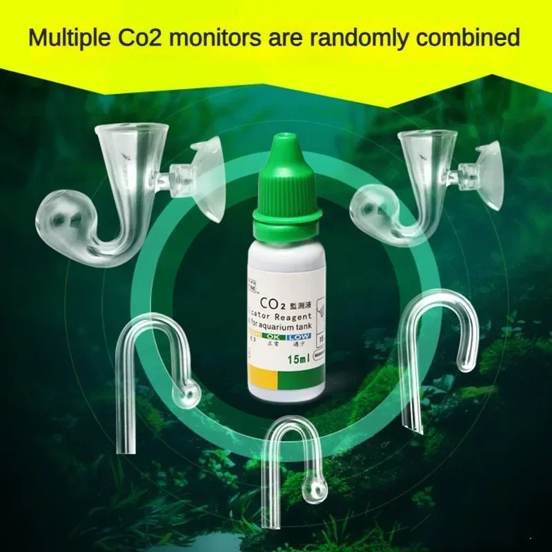 Aquarium CO2 Indicator Solutio - Planted Aquarium Ph 评论和价格
