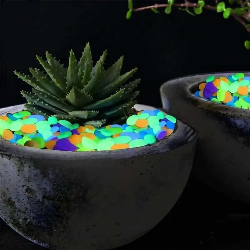 100/200pcs 11*13mm Garden Glow - Aquarium Plant Ornament 评论和价格
