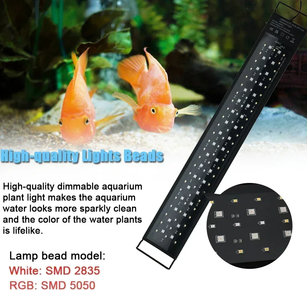 IP68 Waterproof Aquarium LED L - Aquarium Plant Growth 评论和价格