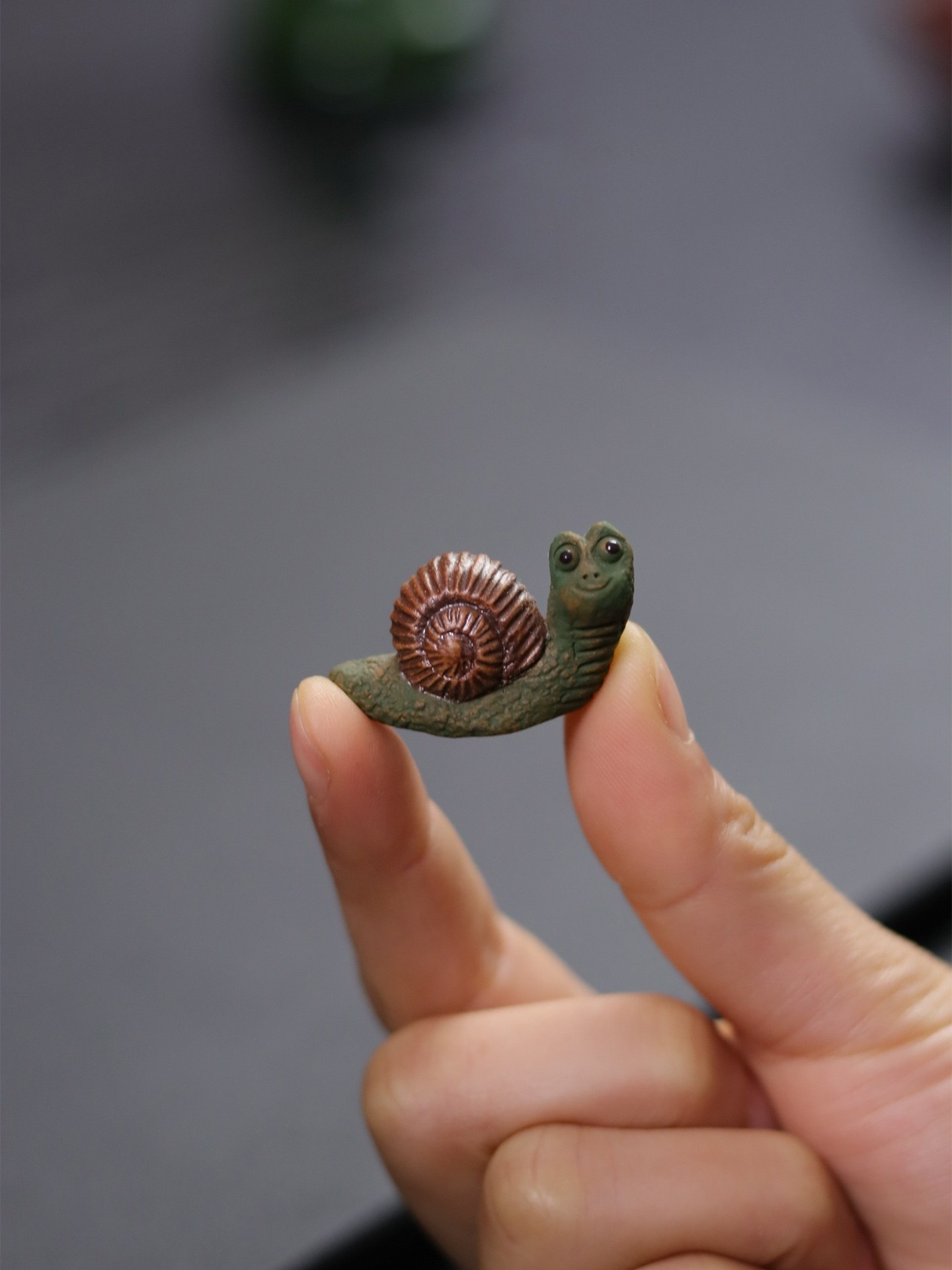  Purple Clay Tea Pet Squirrel  - Aquarium Plant Ornament 评论和价格