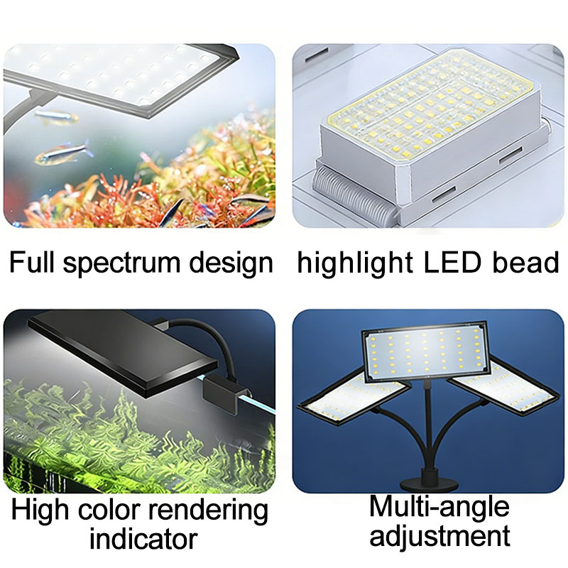 Aquarium Fish Tank Full Spectr - Aquarium Plant Ornament 评论和价格