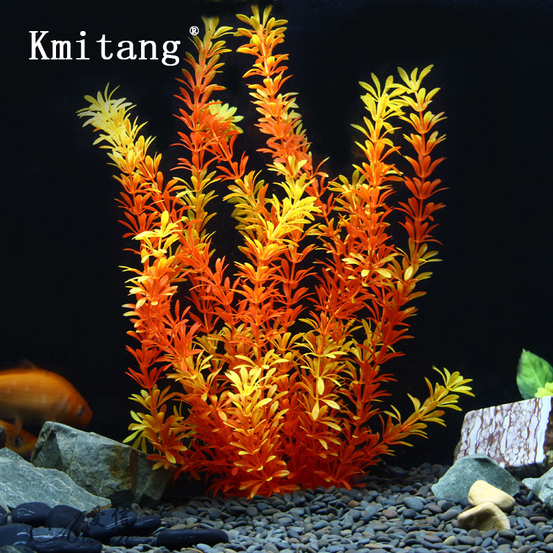 100cm Tropical Plants Large Ar - Aquarium Plant Ornament 评论和价格