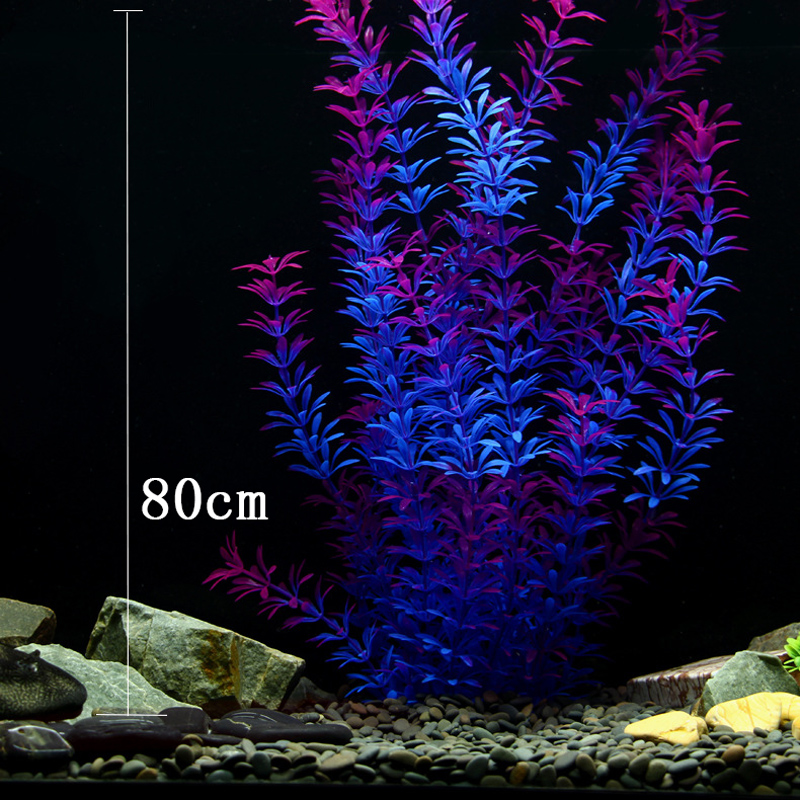 100cm Tropical Plants Large Ar - Aquarium Plant Ornament 评论和价格