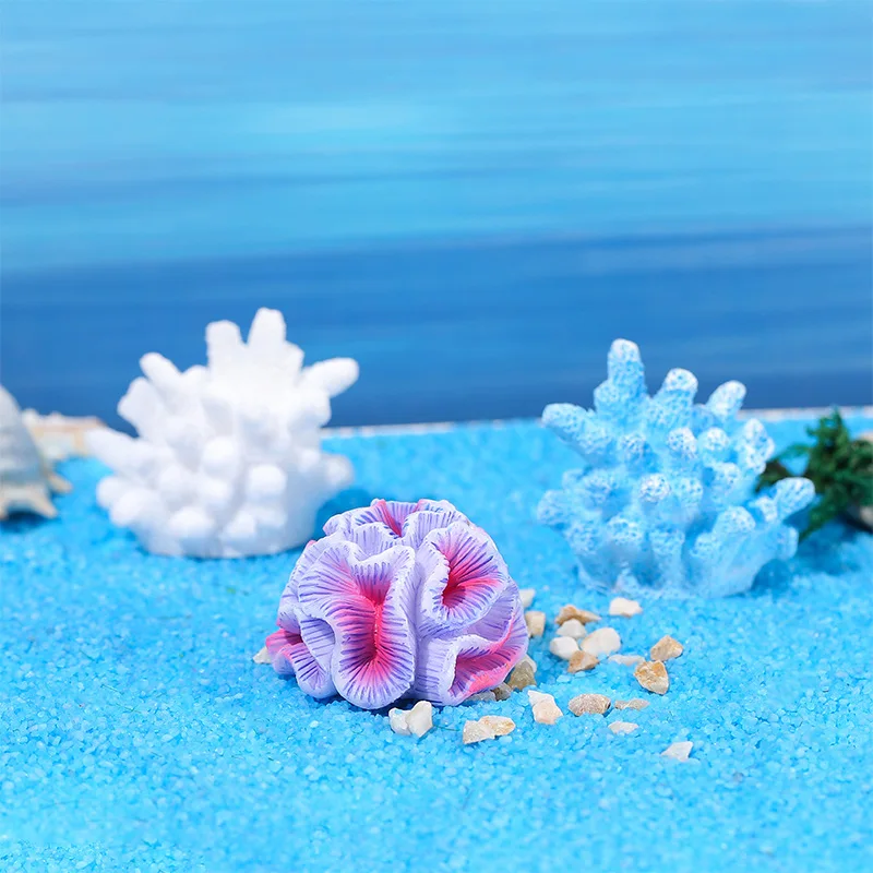 Colorful Resin Aquarium Mini A - Aquarium Plant Ornament 评论和价格