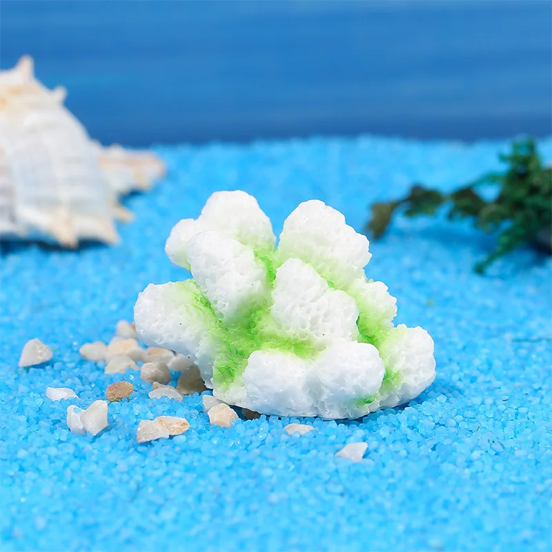 Colorful Resin Aquarium Mini A - Aquarium Plant Ornament 评论和价格