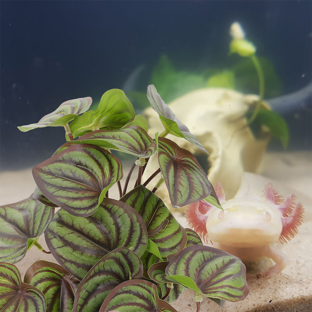 Lifelike Artificial Reptile Pl - Aquarium Plant Ornament 评论和价格