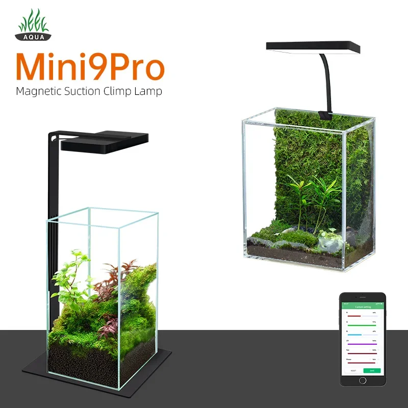 WEEK AQUA Mini 9 Pro USB Nano  - Aquarium Plant Ornament 评论和价格