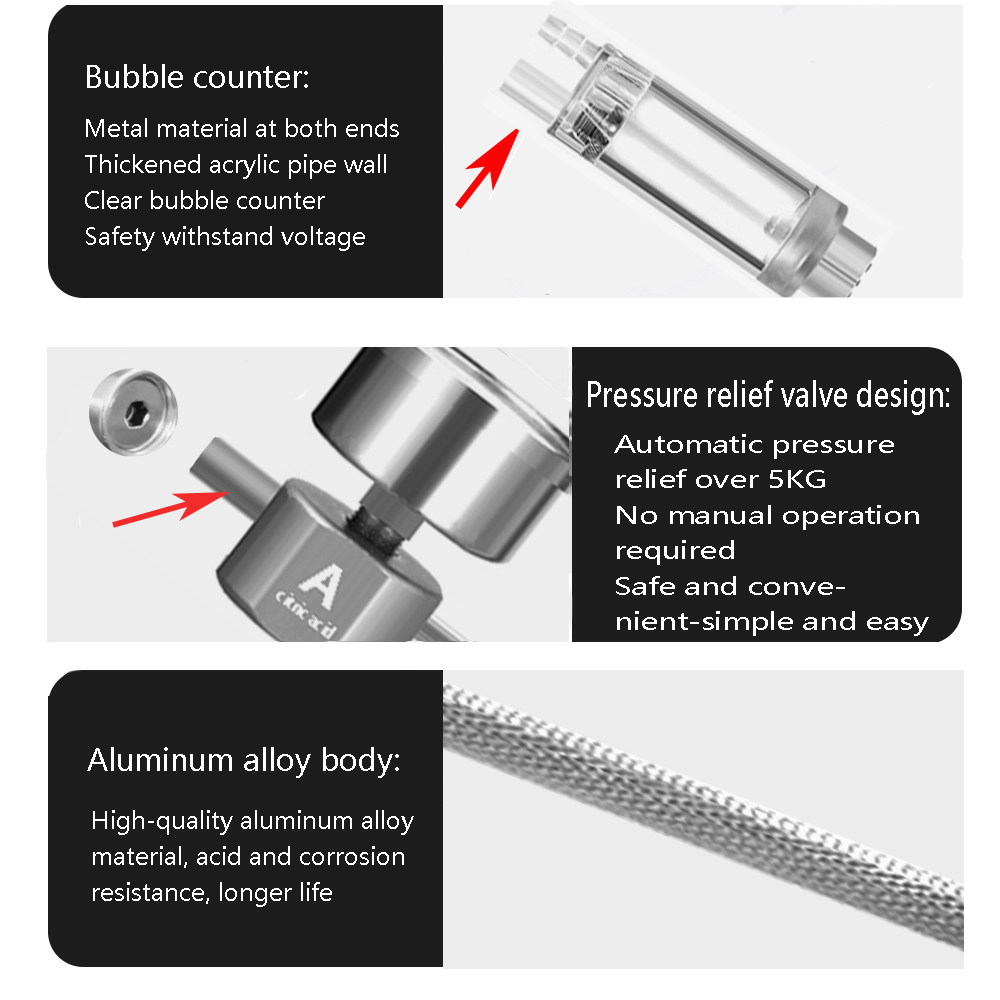 Aquarium DIY CO2 Reactor Gener - Planted Aquarium Co2 System 评论和价格
