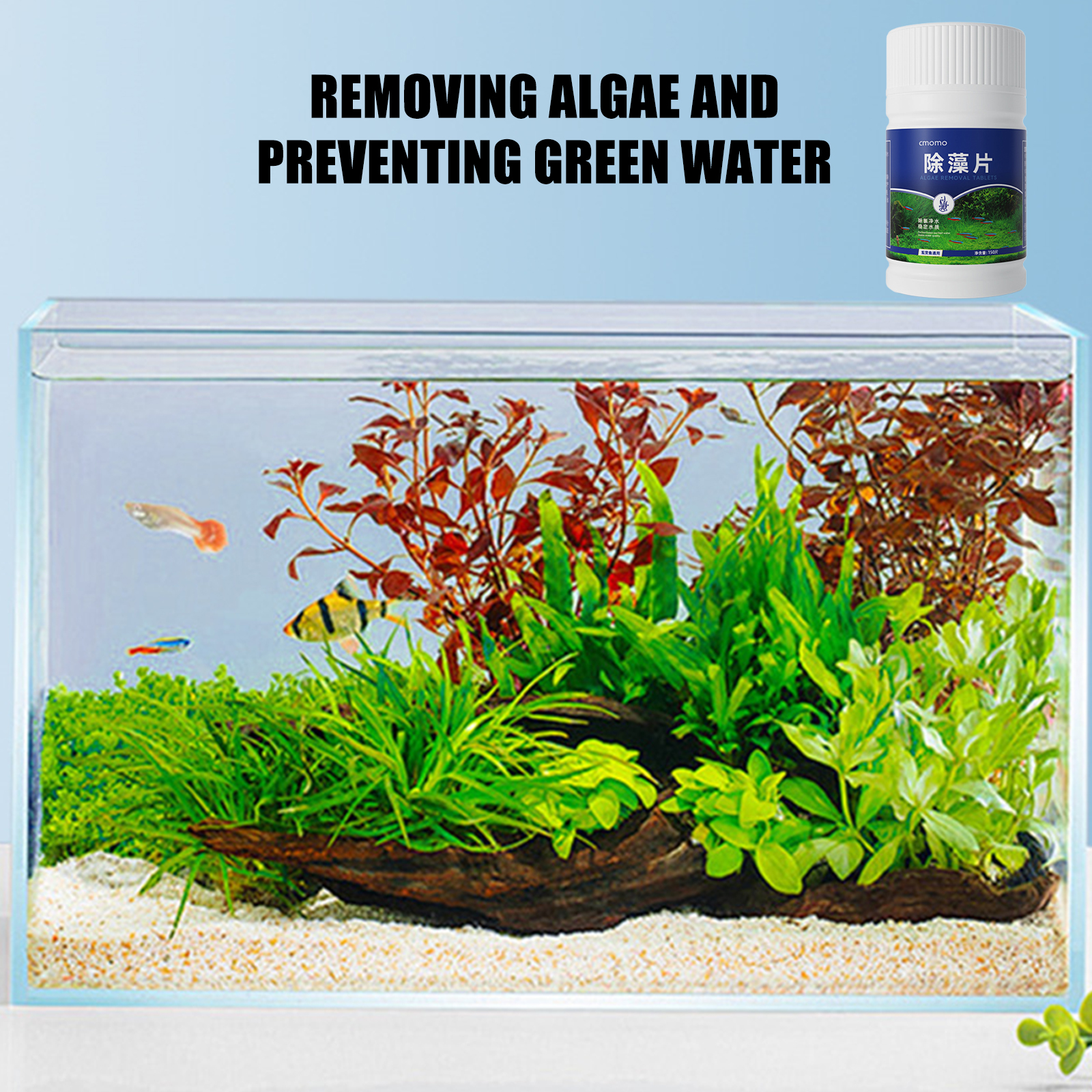Algae Removal Tablets For Fish - Planted Aquarium Hair Algae 评论和价格