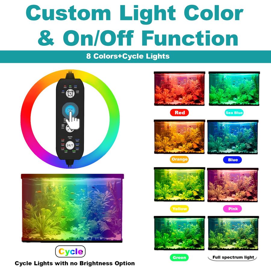 Submersible Aquarium Light for - Planted Aquarium Cycling 评论和价格
