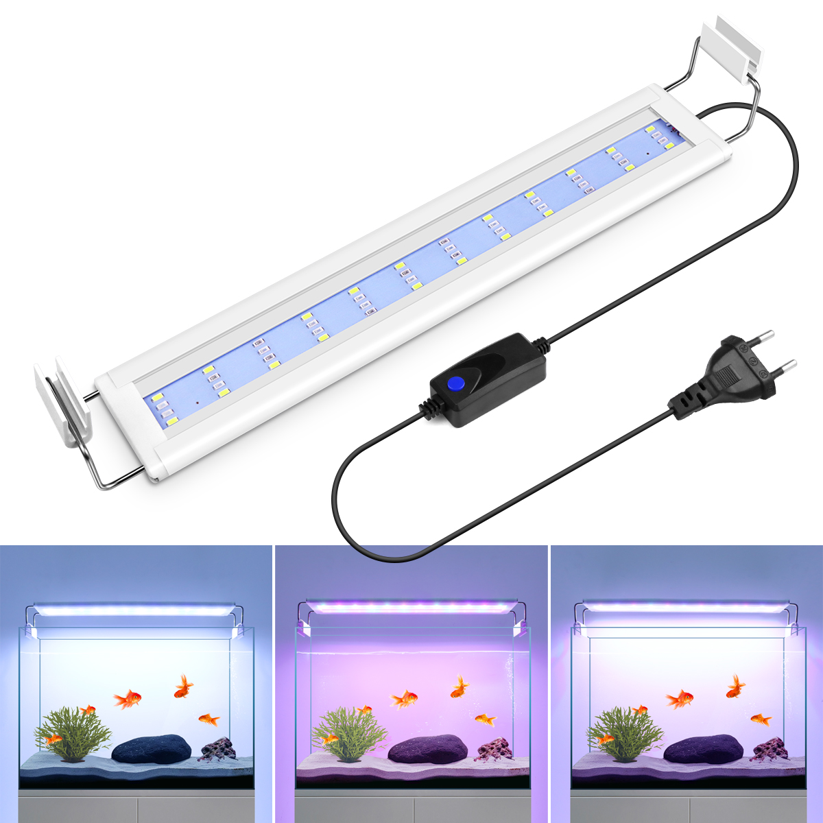 Super Slim LED Aquarium Light  - Aquarium Plant Ornament 评论和价格