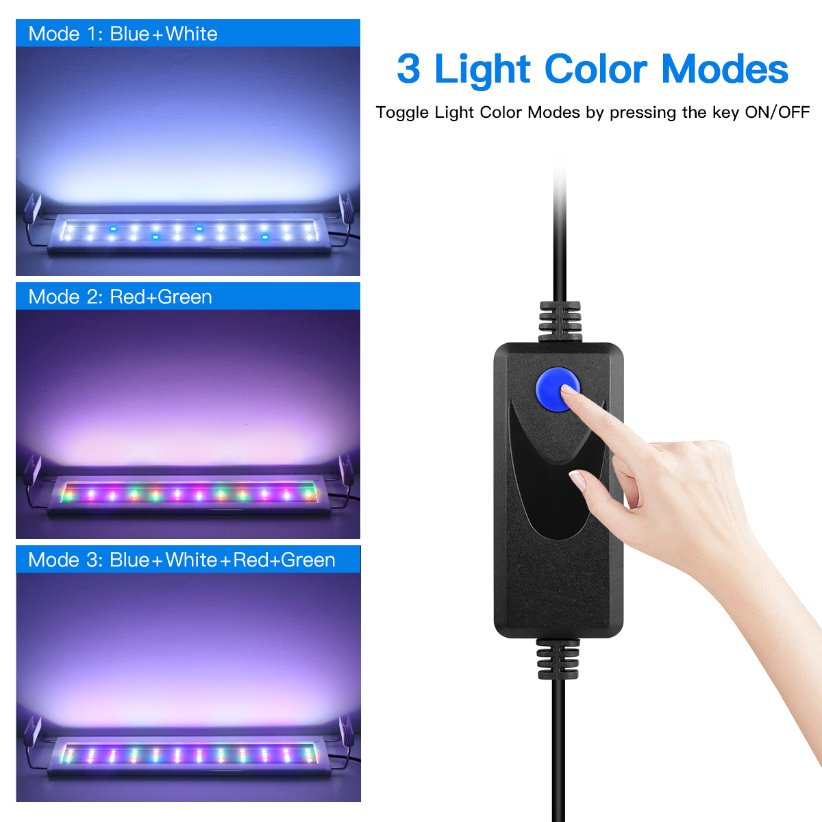 Super Slim LED Aquarium Light  - Aquarium Plant Ornament 评论和价格