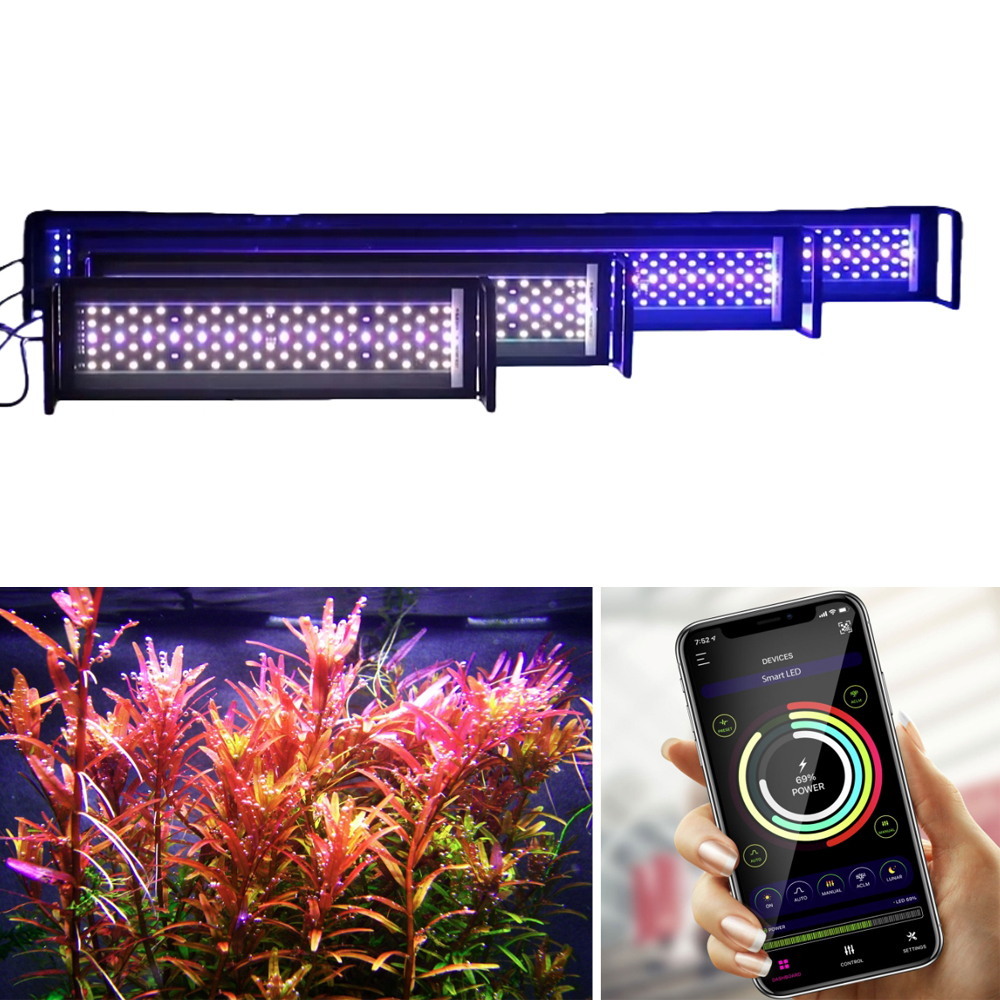 LED Aquarium Planted light Ext - Aquarium Plant Growth 评论和价格