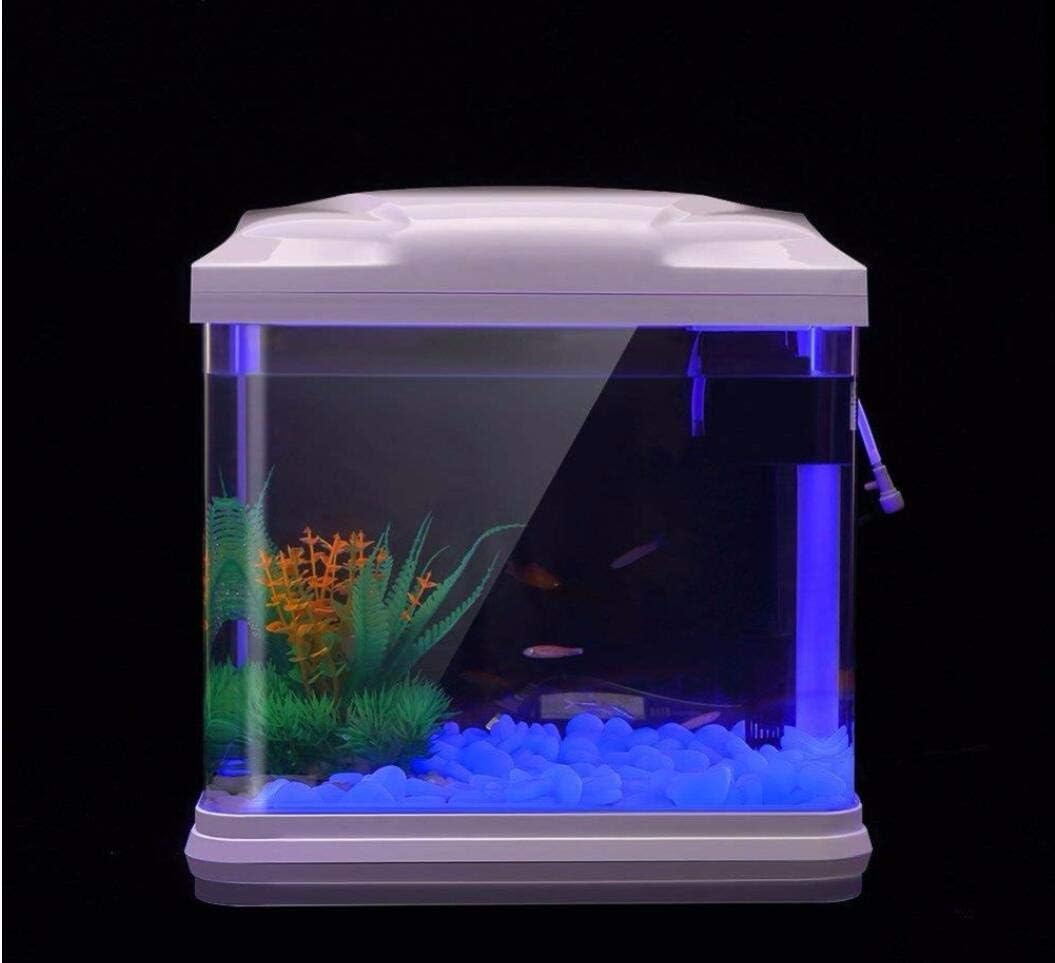 Fish Tank Rocks Glow Blue Pebb - Aquarium Plant Ornament 评论和价格