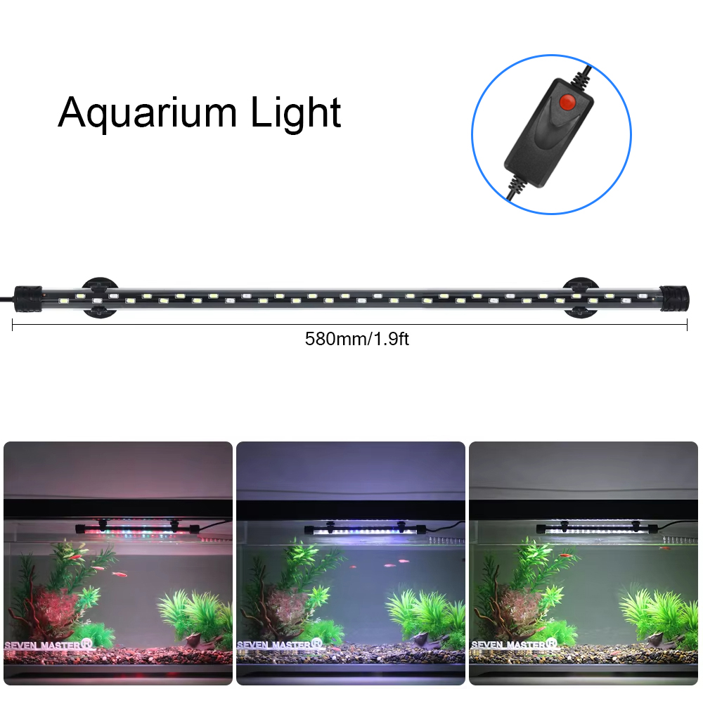 58CM  Aquarium Light LED Plant - Aquarium Plant Ornament 评论和价格