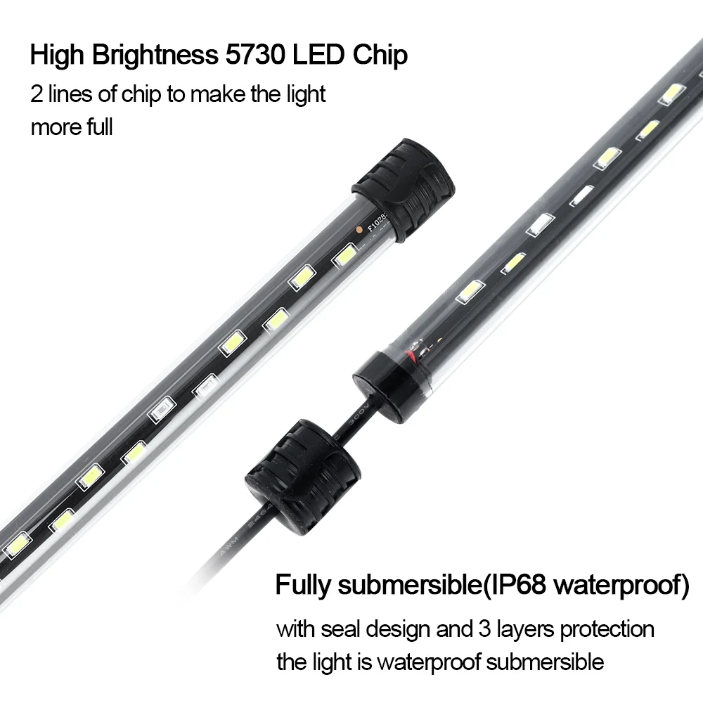 58CM  Aquarium Light LED Plant - Aquarium Plant Ornament 评论和价格