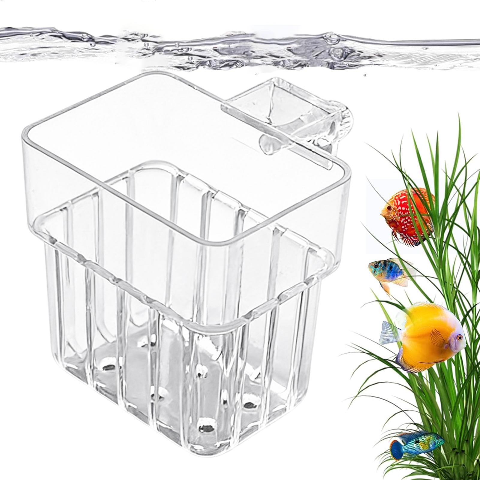 Transparent Hangable Pot Aquar - Aquarium Plant Design 评论和价格