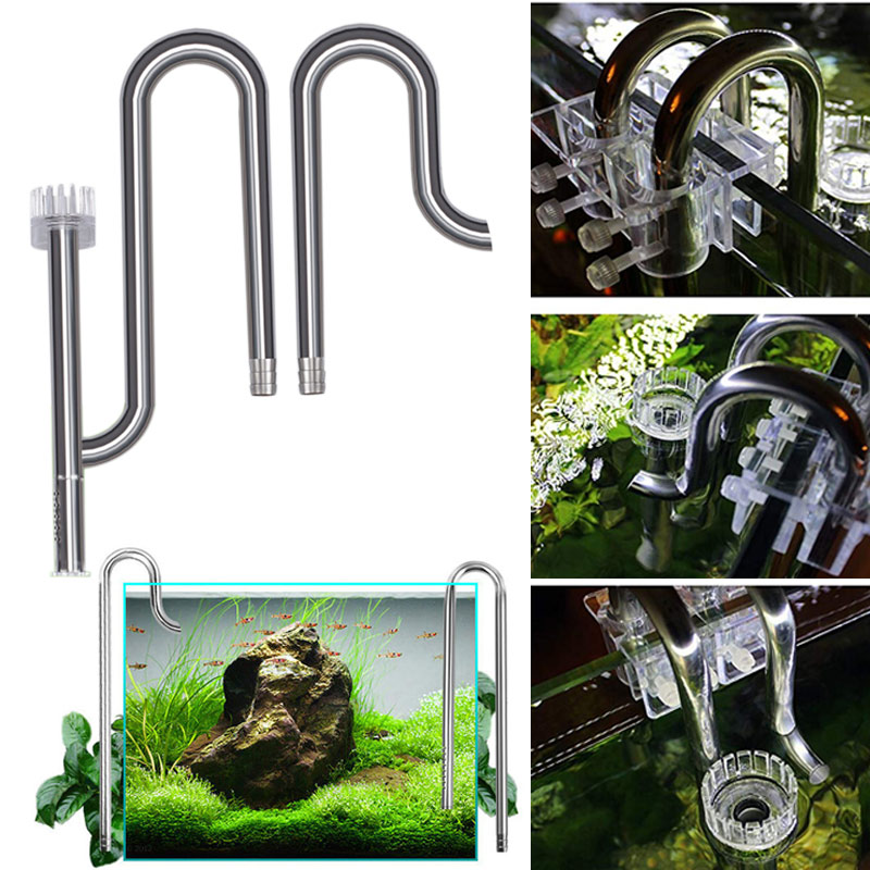 New Fish Tank Lily Pipe Stainl - Aquarium Planted Filter 评论和价格
