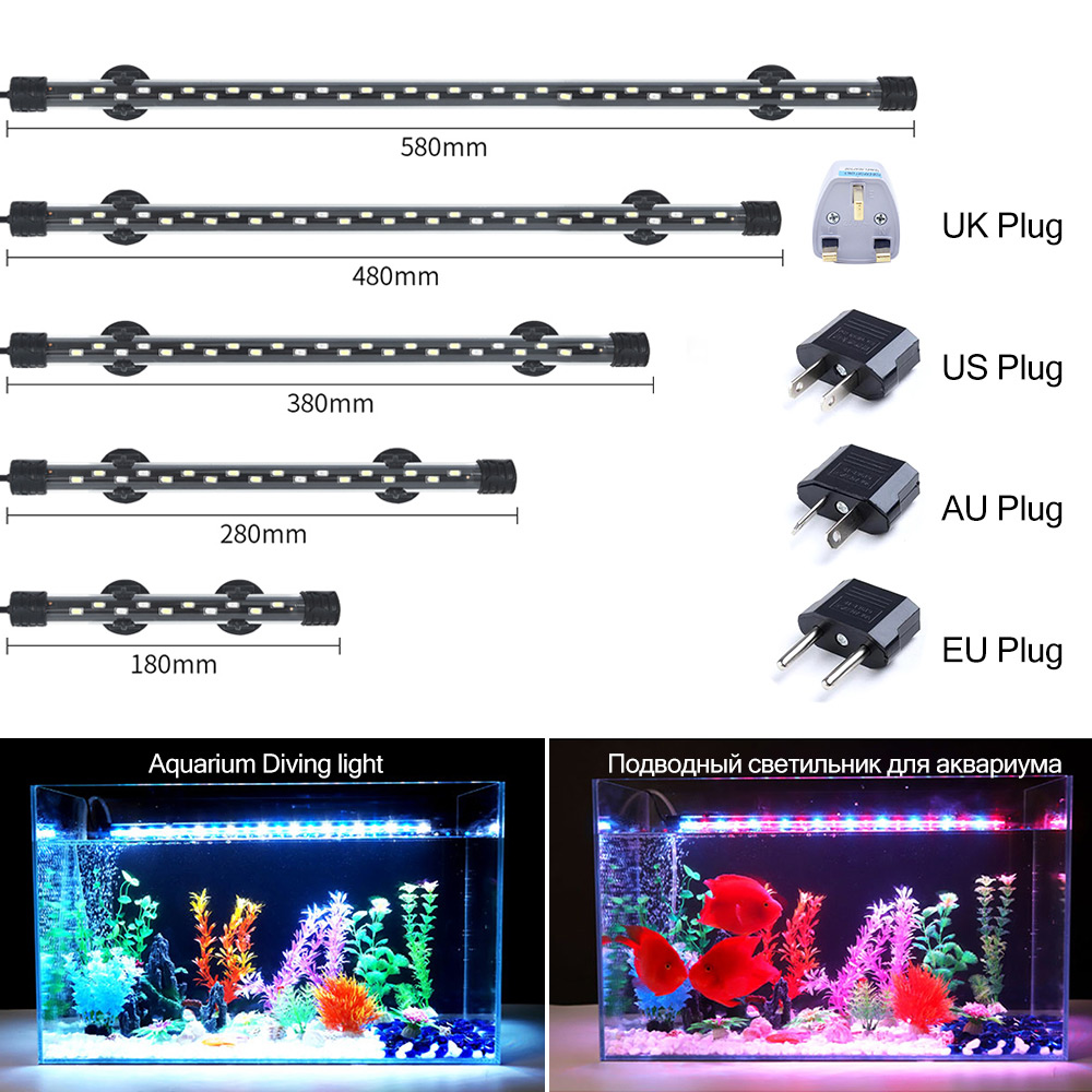 90-260V Aquarium Light LED Wat - Aquarium Plant Ornament 评论和价格