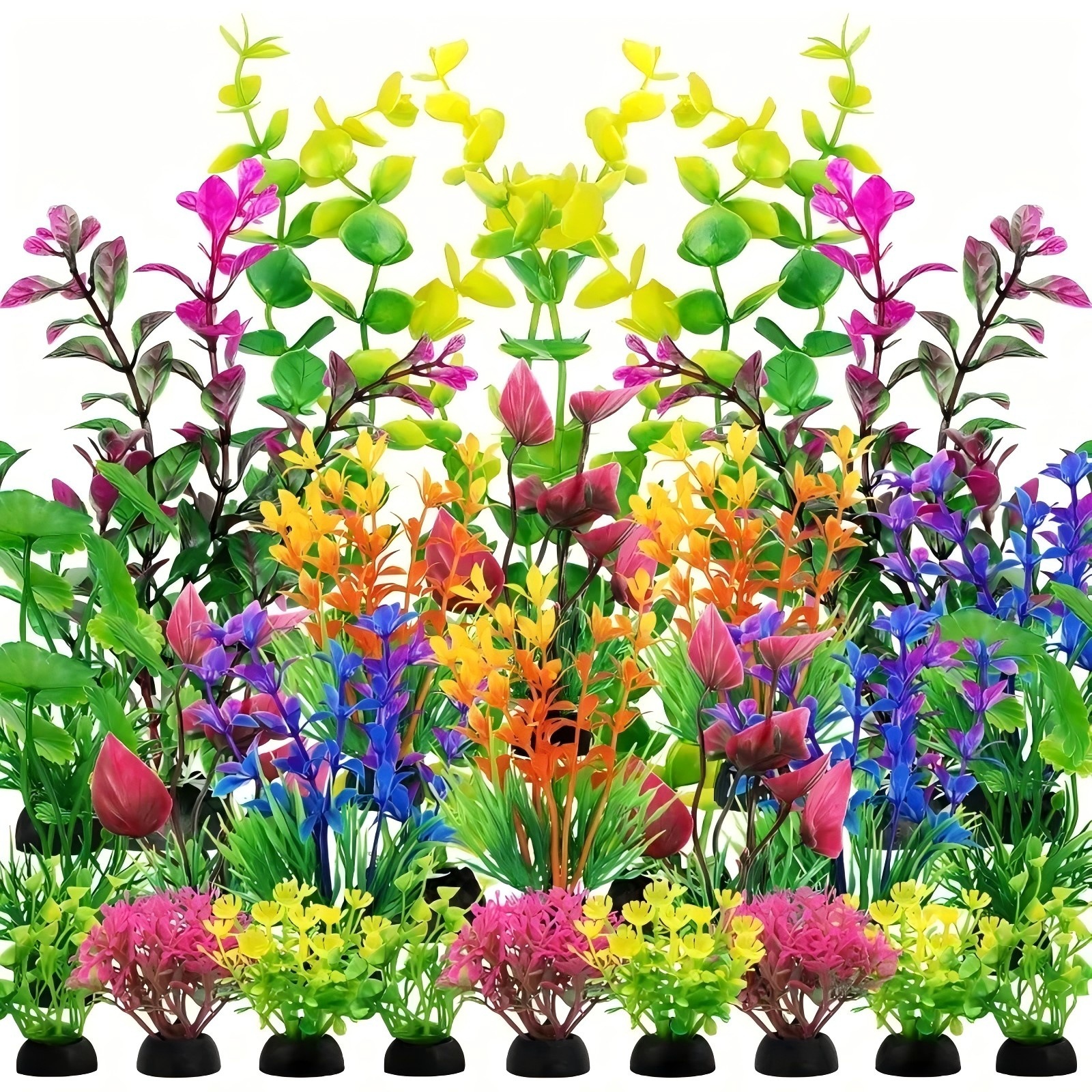 Aquarium Decor Set Artificial  - Planted Aquarium Aquascape 评论和价格