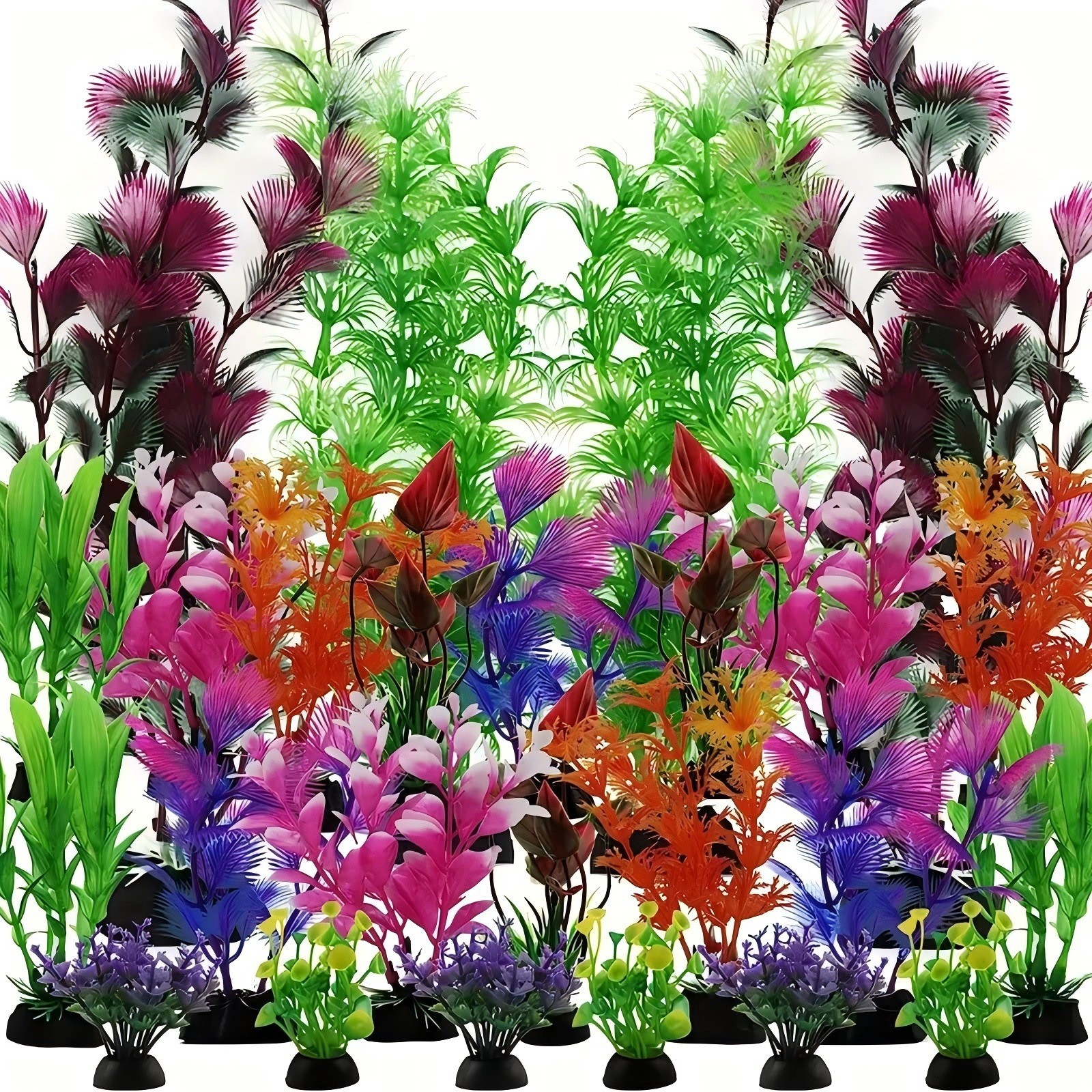 Aquarium Decor Set Artificial  - Planted Aquarium Aquascape 评论和价格