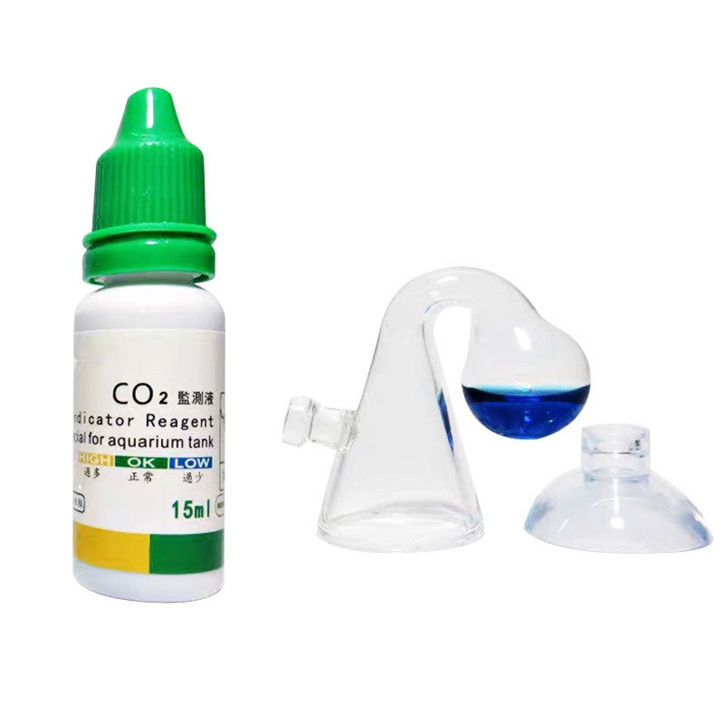 Aquarium CO2 Indicator Solutio - Glass Co2 Drop Checker 评论和价格