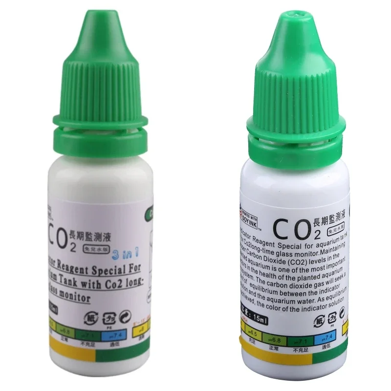 new 15ml Aquarium CO2 Solution - Glass Co2 Drop Checker 评论和价格