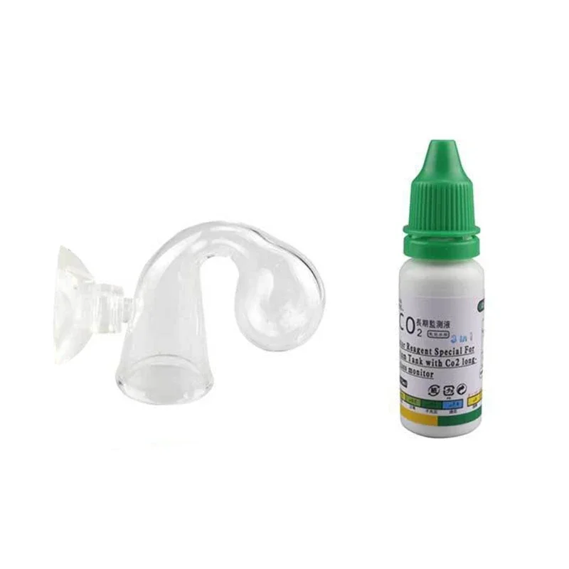 new 15ml Aquarium CO2 Solution - Glass Co2 Drop Checker 评论和价格