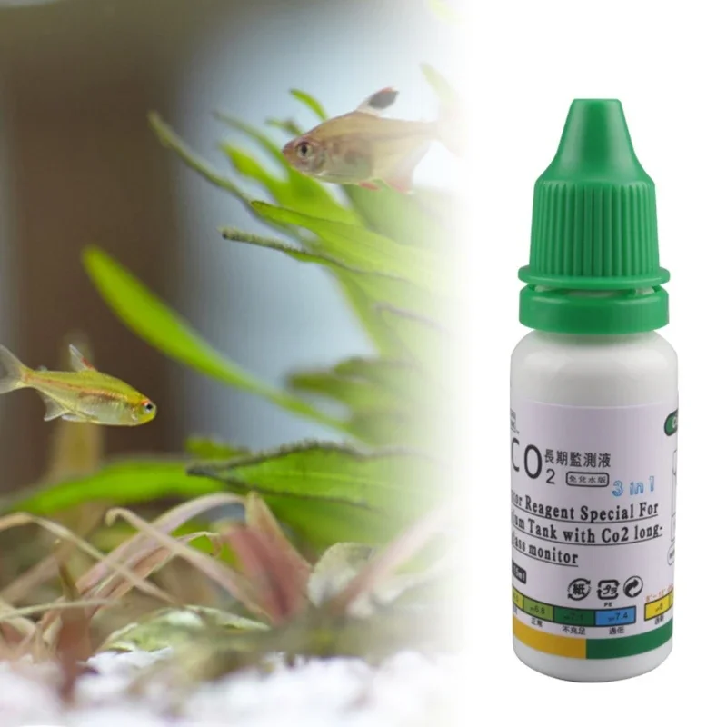 new 15ml Aquarium CO2 Solution - Glass Co2 Drop Checker 评论和价格