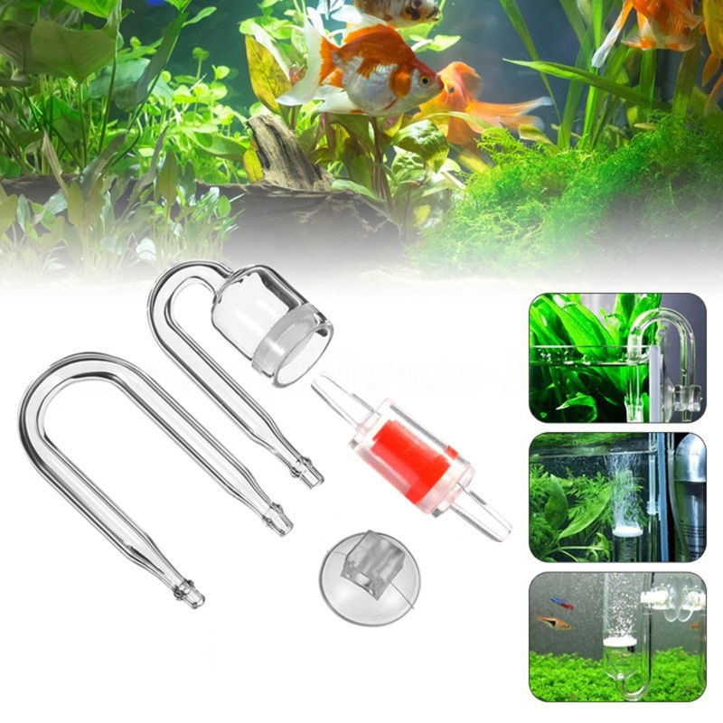 4pcs Set DIY CO2 Diffuser For  - Planted Aquarium Aquascape 评论和价格